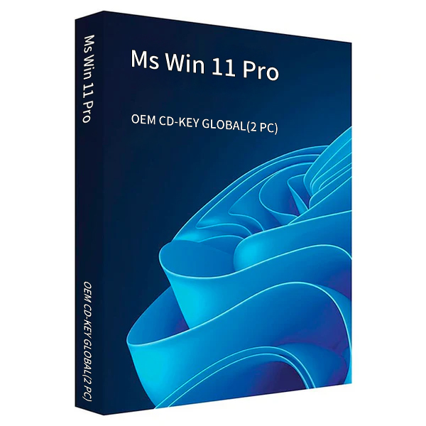 MS Win 11 Pro OEM CD-KEY GLOBAL(2 PC)