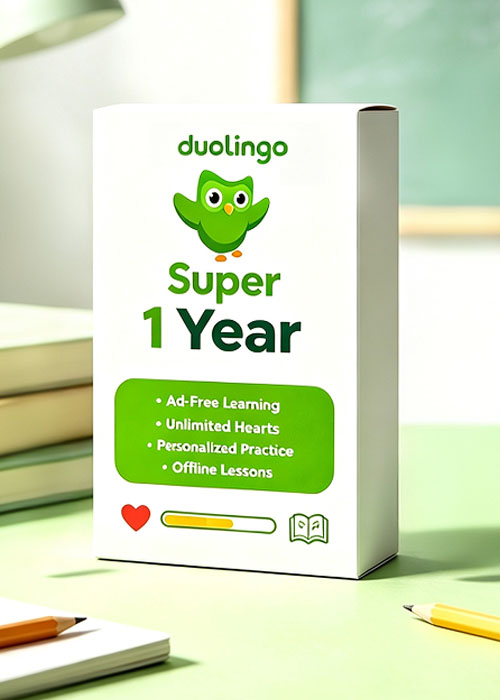 gvgmalll, Super Duolingo 1 Year Subscription