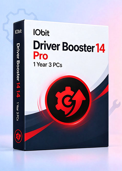 gvgmalll, IObit Driver Booster 14 Pro 1 Year 3 PCs CD Key Global