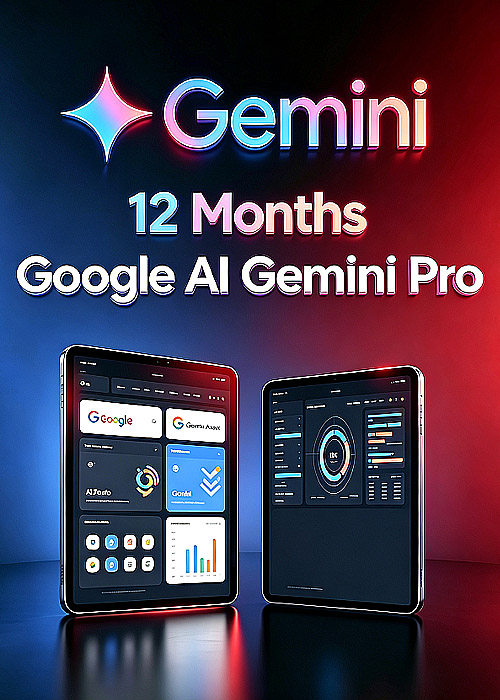 gvgmalll, Google AI Gemini Pro 12 Months