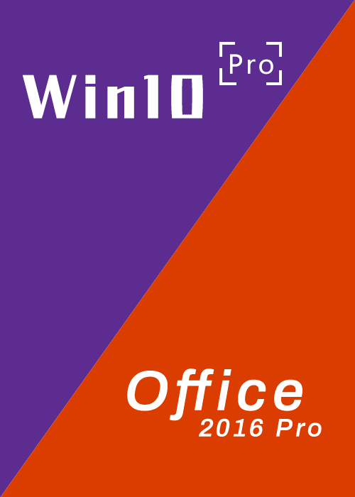 Win10 PRO OEM + Office2016 Professional Plus Keys Pack-Lifetime