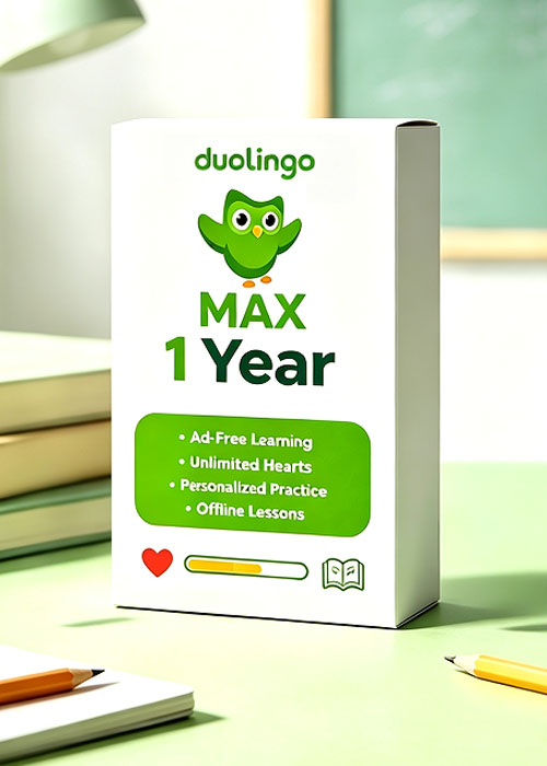 gvgmalll, Super Duolingo MAX 1 Year Subscription